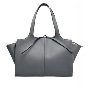 COPY - Celine Tri-fold Shoulder Bag Grey Calfskin